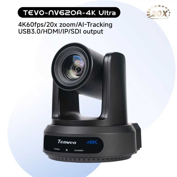 „Tevo“ - NV620A-4K 20x optinio mastelio keitimo vaizdo konferencijos kamera